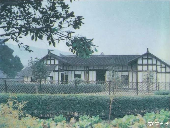 圖為毛澤東、蔡和森、蕭子升發(fā)起成立的新民學(xué)會(huì)舊址。