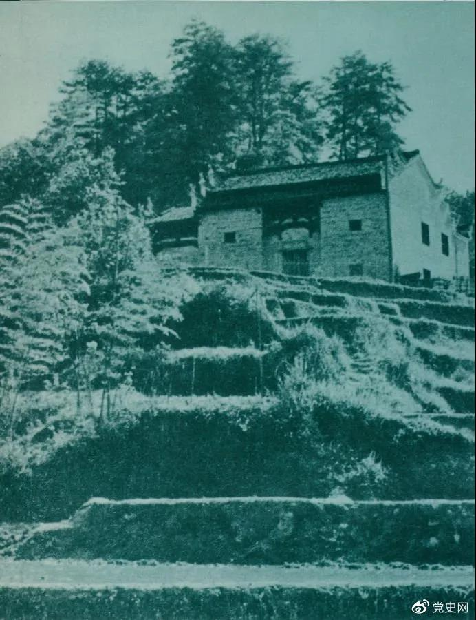 1928年5月，湘贛邊界工農(nóng)兵蘇維埃政府在寧岡茅坪成立。圖為湘贛邊界工農(nóng)兵蘇維埃政府舊址。